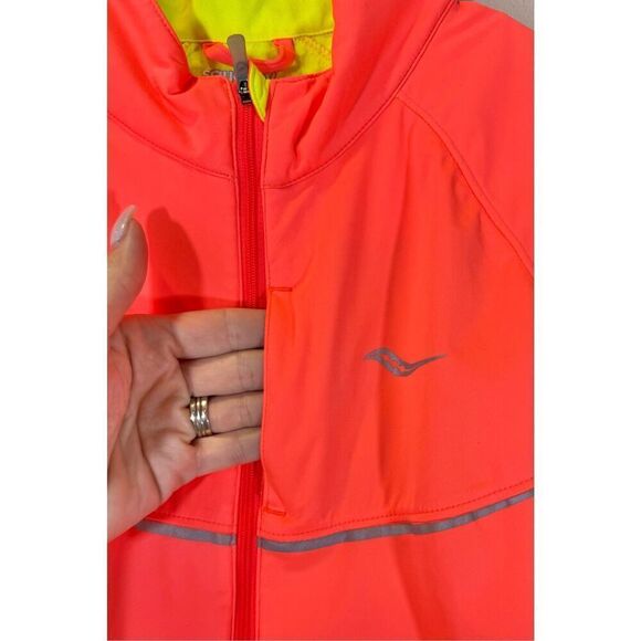 Saucony Coral Nomad All Weather Lightweight Women's Jacket Large - Picture 6 of 16